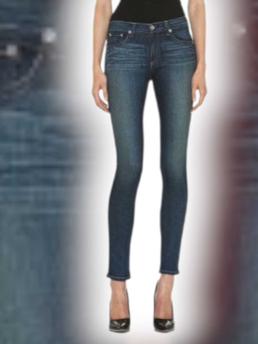 (NWOT) rag & bone® "The Skinny" Jeans In Preston - Size 26